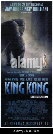 KING KONG Date : 2005 Banque D'Images