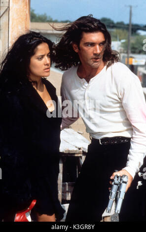 DESPERADO Salma Hayek, Antonio Banderas Date : 1995 Banque D'Images