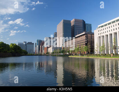 Le Japon, la ville de Tokyo, quartier Marunouchi Banque D'Images