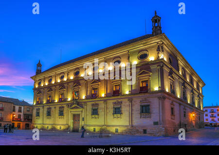 Espagne, province de Jaén, Ubeda, ville du patrimoine mondial de l'UNESCO, la ville, l'Édifice Hall Banque D'Images