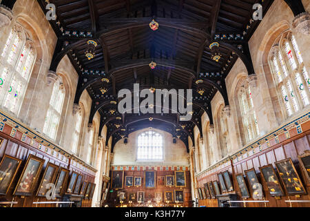 Grande Salle Ou D Une Salle A Manger Au Christ Church College