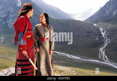 CROUCHING Tiger, Hidden Dragon aka WO HU CANG LONG CHEN CHANG, Ziyi Zhang Crouching Tiger, Hidden Dragon Date : 2000 Banque D'Images