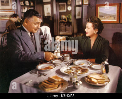 Trahi Clark Gable, Lana Turner Date : 1954 Banque D'Images