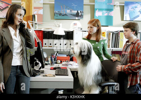 (L-R), Kristin Davis, Zena Grey, Spencer Breslin Photo : Joseph Lederer THE SHAGGY DOG COLE, Kristin Davis, ZENA GREY, SPENCER BRESLIN Banque D'Images