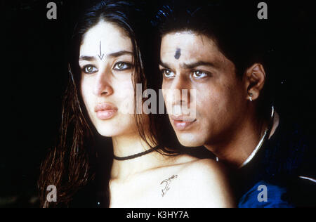 ASOKA KAREENA KAPOOR, SHAH RUKH KHAN Date : 2000 Banque D'Images