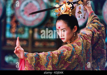 HOUSE OF FLYING DAGGERS Zhang Ziyi Date : 2004 Banque D'Images