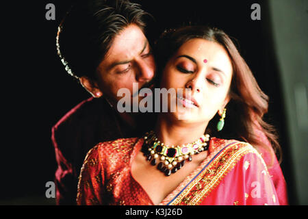 PAHELI SHAH RUKH KHAN, RANI MUKERJI Date : 2005 Banque D'Images