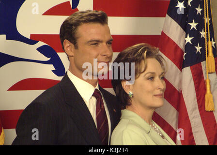 Le candidat mandchou. Le candidat mandchou Liev Schreiber, Meryl Streep Date : 2004 Banque D'Images