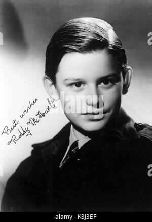 RODDY MCDOWALL, acteur britannique Banque D'Images