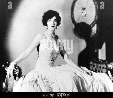 FANNY BRICE Actrice de scène, Radio, écran, le vaudeville et le burlesque Banque D'Images