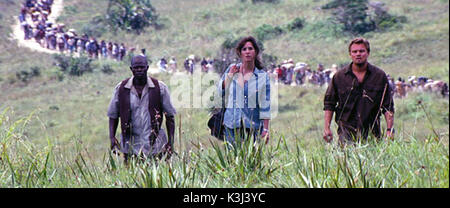 BLOOD DIAMOND Djimon Hounsou, Jennifer Connelly leonardo dicaprio Date : 2006 Banque D'Images