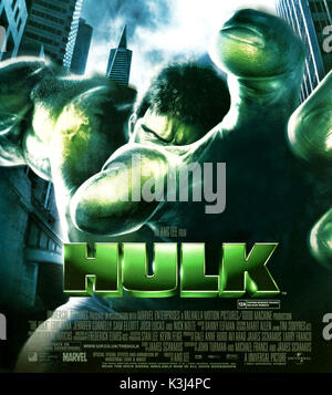 HULK Date : 2003 Banque D'Images