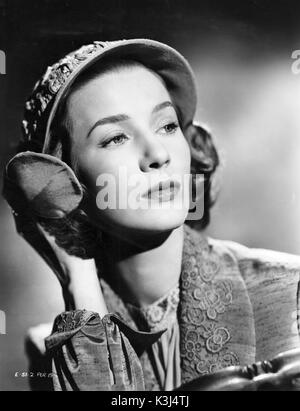 LOIS MAXWELL [1927 - 2007] L'actrice britannique dans l'ANGLE DE LA FEMME [BR 1952] Banque D'Images