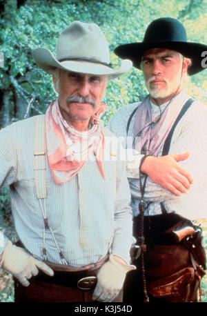 LONESOME DOVE Tommy Lee Jones, Robert DUVALL Date : 1989 Banque D'Images