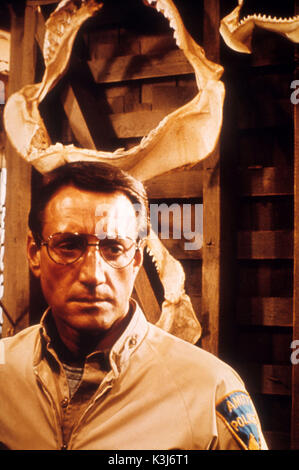 JAWS 2 ROY SCHEIDER en tant que chef de police Brody Date : 1978 Banque D'Images