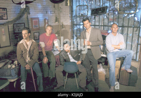 SLEEPER CELL OMID ABTAHI, BLAKE SHIELDS, MICHAEL EALY, Oded Fehr, ALEX NESIC SLEEPER CELL Date : 2005 Banque D'Images