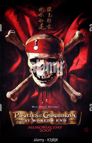 PIRATES OF THE CARIBBEAN : AT WORLD'S END [2007] Nous aka PIRATES DES CARAÏBES 3 PIRATES DES CARAÏBES : JUSQU'AU BOUT DU MONDE Date : 2007 Banque D'Images