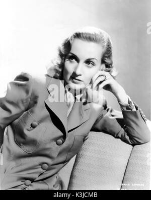 CAROLE LOMBARD actrice Américaine Banque D'Images