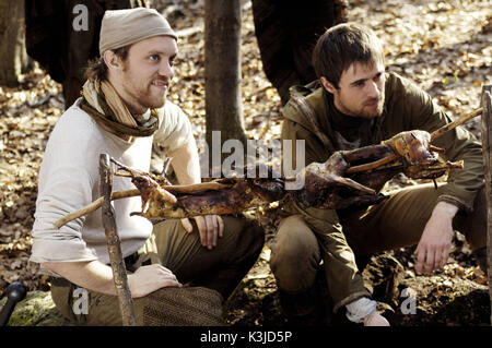 ROBIN HOOD SAM TROUGHTON autant et JONAS ARMSTRONG comme Robin Hood (ROBIN HOOD Date : 2006 Banque D'Images