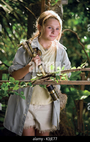 Nous l'île de Nim [2008] L'ÎLE DE NIM ABIGAIL BRESLIN Date : 2008 Banque D'Images