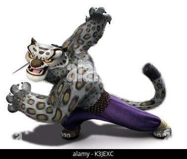 KUNG FU PANDA IAN McSHANE voix Tai Lung KUNG FU PANDA Date : 2008 Banque D'Images