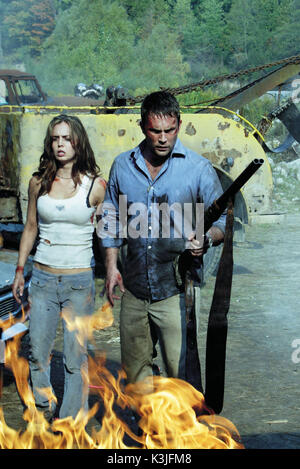 Mauvais tournant Eliza Dushku, DESMOND HARRINGTON MAUVAIS VIRAGE Date : 2003 Banque D'Images