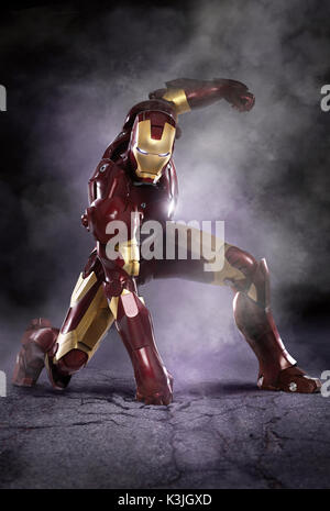 IRON MAN ROBERT DOWNEY JR IRON MAN Date : 2008 Banque D'Images