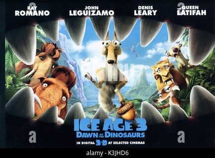 ICE AGE : Dawn of the dinosaurs aka Ice Age 3 ICE AGE : Dawn of the dinosaurs aka Ice Age 3 Date : 2009 Banque D'Images