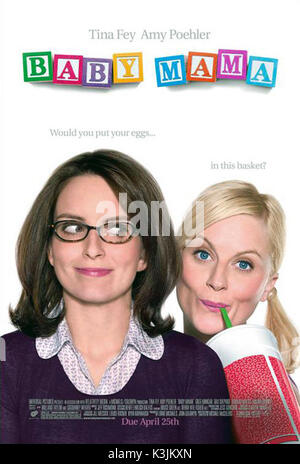 BABY MAMA Tina Fey, Amy Poehler BABY MAMA Date : 2008 Banque D'Images