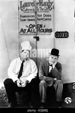 PACK UP VOS ENNUIS OLIVER HARDY, Stan Laurel emballer vos ennuis Date : 1932 Banque D'Images