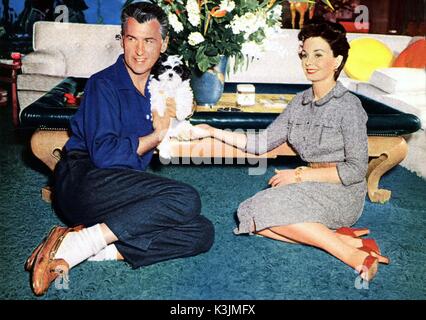 Couple mariés STEWART GRANGER [acteur britannique né Banque D'Images