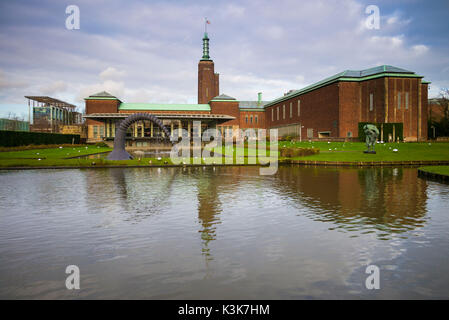 Pays-bas, Rotterdam, Museum Boijmans Van Beuningen, art museum, extérieur Banque D'Images