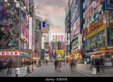 Le Japon, la ville de Tokyo, Akihabara Electric Town Banque D'Images