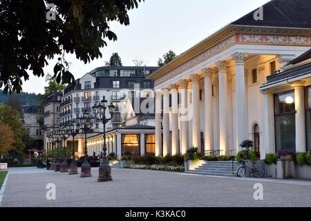 Allemagne, Bade-Wurtemberg, Forêt Noire (Schwarzwald), Baden-Baden, Kurhaus (thermes) et casino Banque D'Images