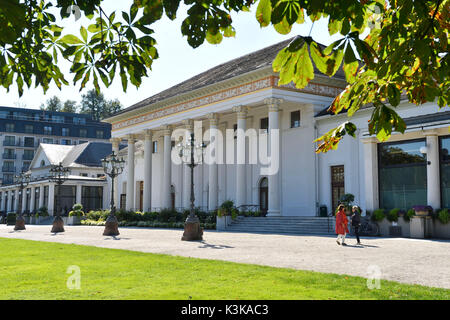 Allemagne, Bade-Wurtemberg, Forêt Noire (Schwarzwald), Baden-Baden, Kurhaus (thermes) et casino Banque D'Images