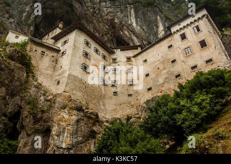 Château de predjama, Postojna, Slovénie Banque D'Images