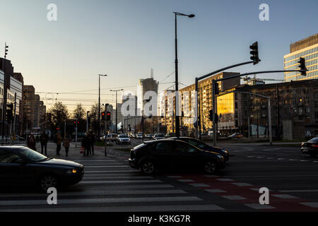 Europa, en Pologne, en Voïvodie de Mazovie, Varsovie - la capitale et la plus grande ville de Pologne Banque D'Images