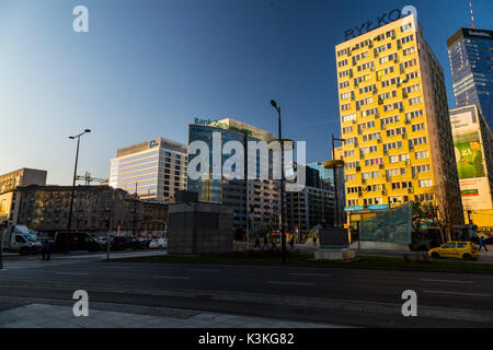 Europa, en Pologne, en Voïvodie de Mazovie, Varsovie - la capitale et la plus grande ville de Pologne Banque D'Images