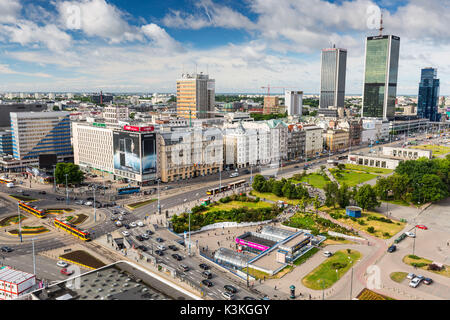 Europa, en Pologne, en Voïvodie de Mazovie, Varsovie - la capitale et la plus grande ville de Pologne Banque D'Images