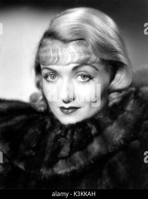 CONSTANCE BENNETT actrice Américaine Banque D'Images