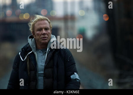 Le lutteur Mickey Rourke Date : 2008 Banque D'Images