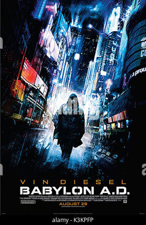 BABYLON A.D. VIN DIESEL Date : 2008 Banque D'Images