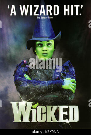 WICKED Apollo Victoria Theatre, Londres ALEXIA KHADINE comme Elphaba Date : 2009 Banque D'Images