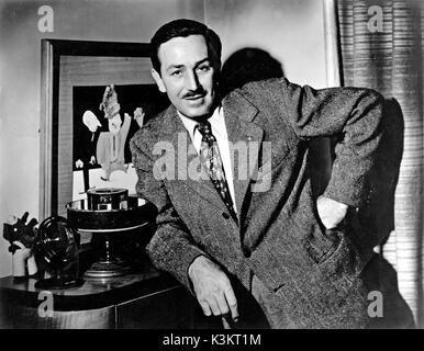 WALT DISNEY Film Américain, producteur exécutif et l'animateur Banque D'Images