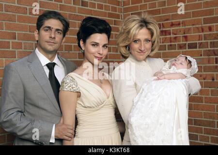 The Sopranos séries télévisées américaines [1999-2007],6 Série/épisode,14/'Stage 5' [L-R] MICHAEL IMPERIOLI comme Christopher Moltisanti, CARA BUONO comme Geoffrey Lombardo Moltisanti, EDIE FALCO que Carmela Soprano Date : 2007 Banque D'Images