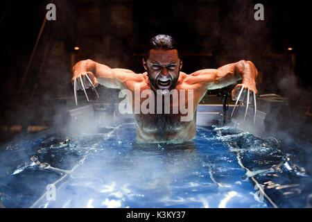 X-Men Origins : Wolverine Hugh Jackman Date : 2009 Banque D'Images