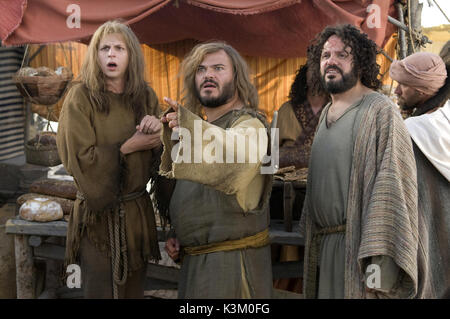 La première année du L-r, Michael Cera, Jack Black et David Cross Date : 2009 Banque D'Images