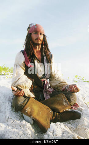 PIRATES DES CARAÏBES : DEAD MAN'S CHEST [2006] Johnny Depp Date : 2006 Banque D'Images