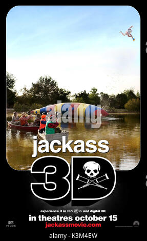 JACKASS 3D Date : 2010 Banque D'Images