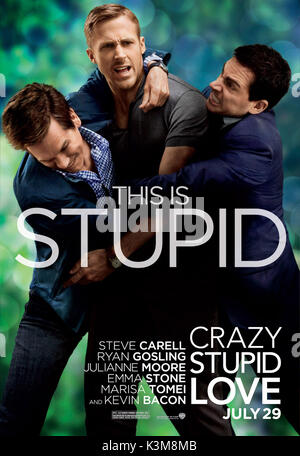 CRAZY, STUPID, LOVE. KEVIN BACON, Ryan Gosling, Steve Carell Date : 2011 Banque D'Images